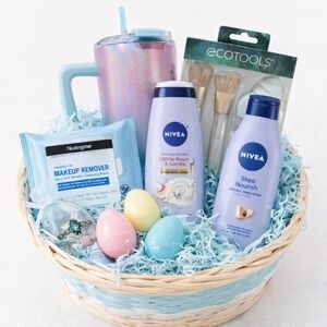 Nivea Body Wash + Lotion | EcoTools Brush Set | Neutrogena Wipes | Tumbler Gift